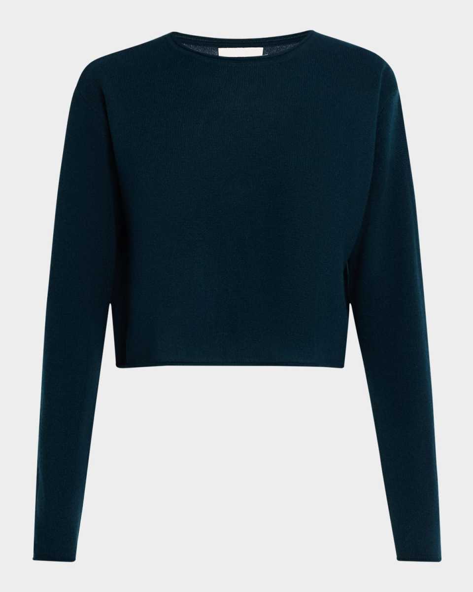 Cropped Cashmere Pullov